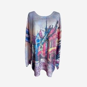 Compliments NWT Street Scene Scoop Neck Lightweight Sweater Women’s XL